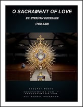 O Sacrament Of Love (SAB) SAB choral sheet music cover